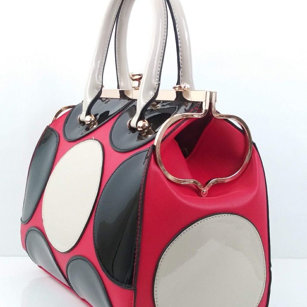 Top Handle XL Multicolored Purse